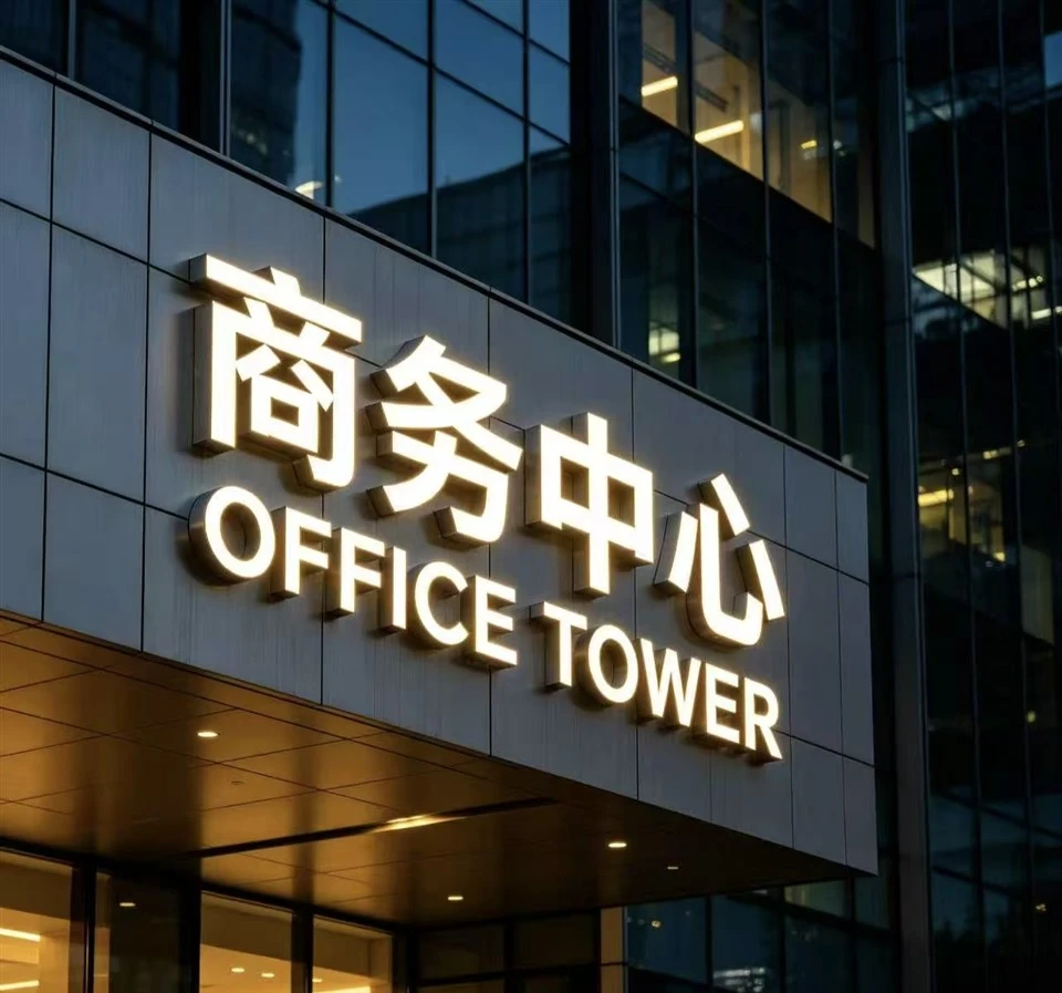 Illuminated Building Signs