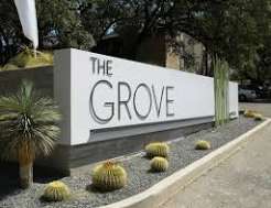 Modern Entrance Sign
