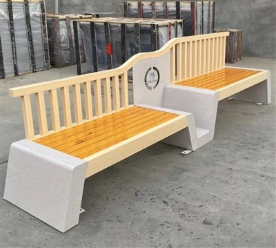 Commercial Outdoor Bench With Back