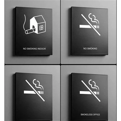 No Smoking Placard